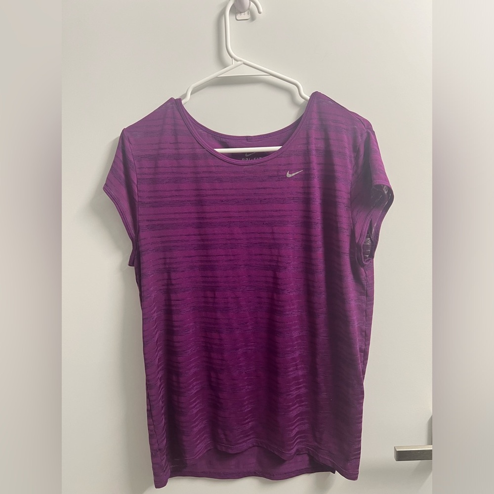 Nike Purple Dri-Fit Top